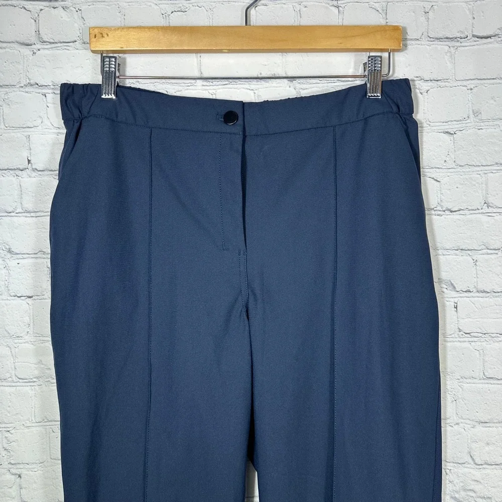 Lululemon Warpstreme High Rise Womens Navy‎ Blue Tapered Jogger Pants 32 LW5EAOS